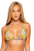 Luli Fama Diosa Salvaje Triangle Halter Top